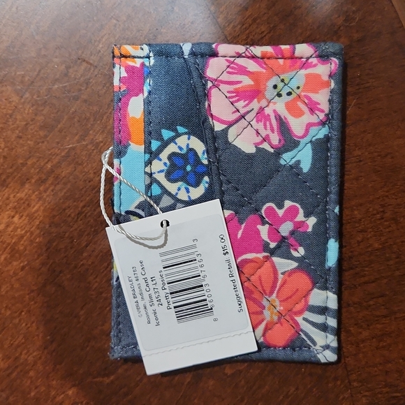 Vera Bradley Iconic Slim Card Case - Picture 2 of 3
